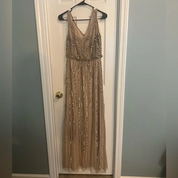 Adrianna Papell | Dresses | Adrianna Papell Sequin Gown | Poshmark Adrianna Papell | Dresses | Adrianna Papell Sequin Gown | Poshmark